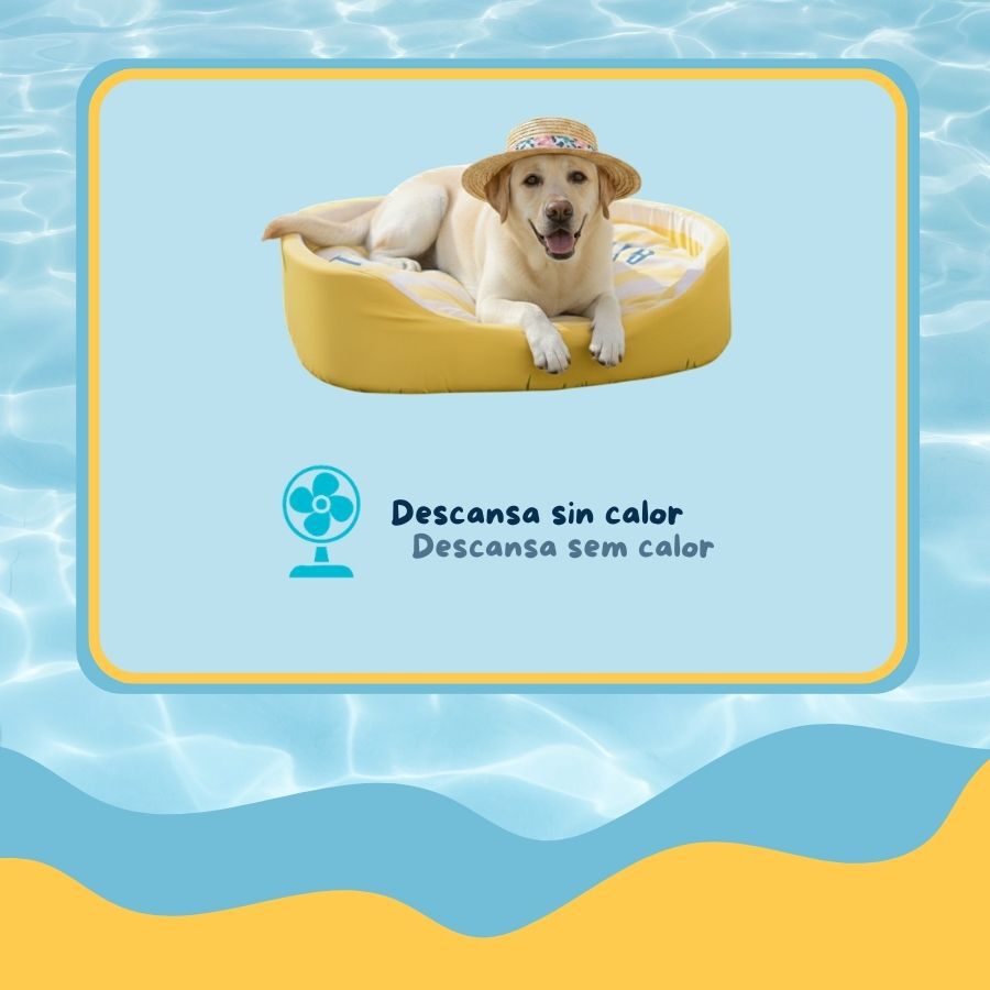 Summer Vibes Cool Bed Dolce Vita Cama Refrescante para c&atilde;es, , large Imagem n&uacute;mero 3