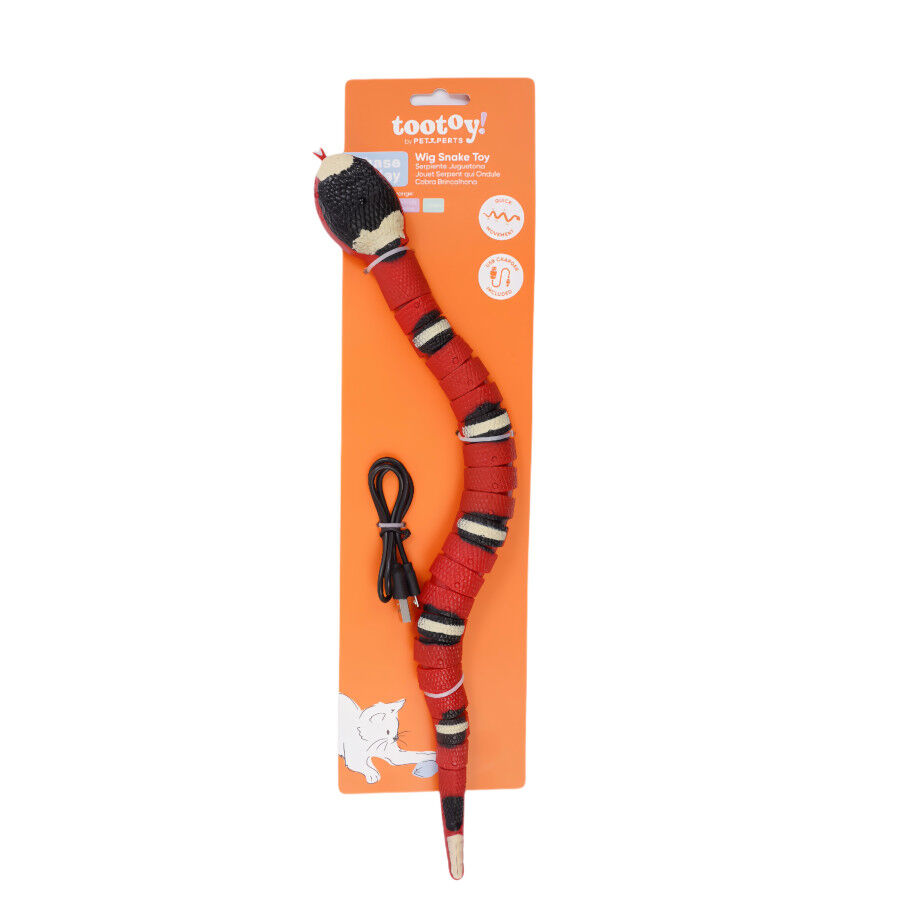 Tootoy! Chase & Play Brinquedo interativo cobra el&eacute;trica para gatos, , large Imagem n&uacute;mero 10