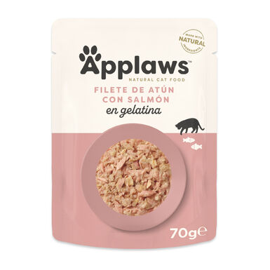 Applaws atum e salmão saqueta para gatos