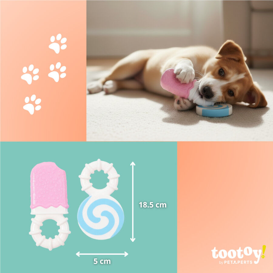 Tootoy! Puppy Mordedor Ice Cream para cachorros, , large Imagem n&uacute;mero 6