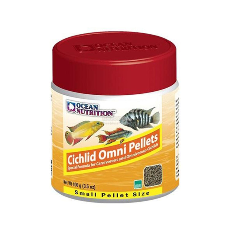 Ocean Nutrition Cichlid Omni Pellets para peixes ciclídeos,  Imagem número 1 Ocean Nutrition Cichlid Omni Pellets para peixes ciclídeos, , large Imagem número 1