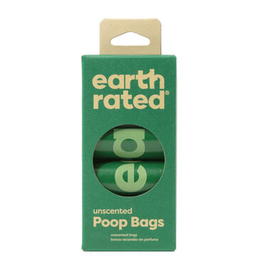 Earth Rated Recarga de sacos sem perfume para as fezes de cão