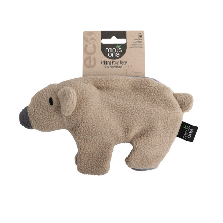Minus One Folding Bear peluche de trapo para cães,  Imagem número 2 Minus One Folding Bear peluche de trapo para cães, , large Imagem número 2