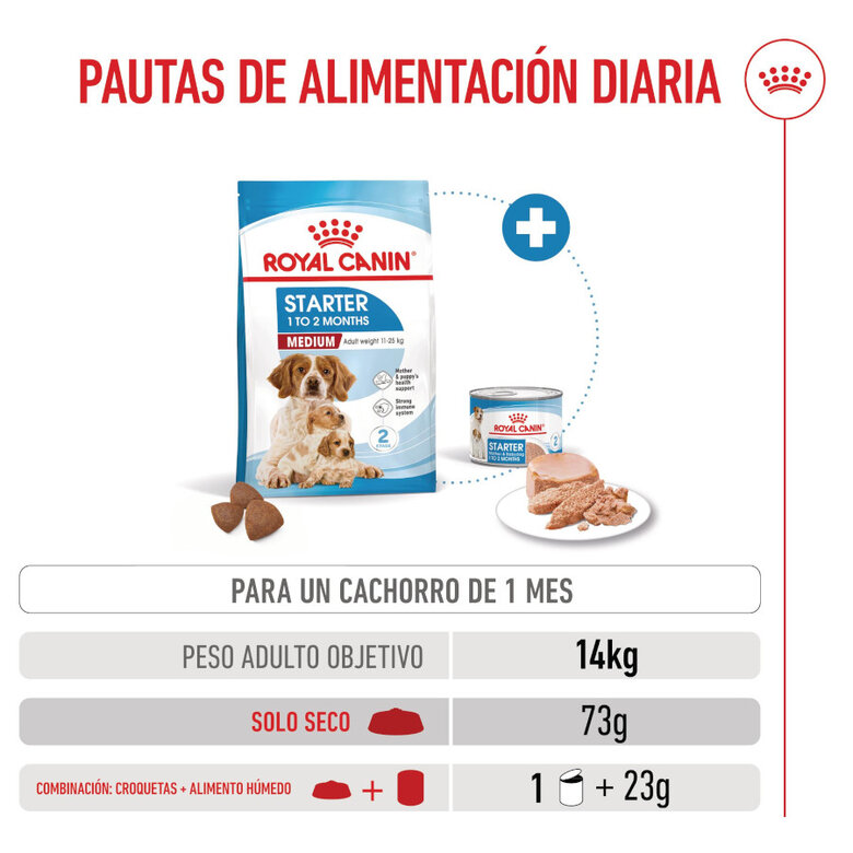 15 kg Royal Canin Medium Starter Mother&Baby ração para cães,  Imagem número 7 15 kg Royal Canin Medium Starter Mother&Baby ração para cães, , large Imagem número 7