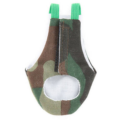 TK-Pet Fralda de Tecido com Estampagem Militar para papagaios-do-congo