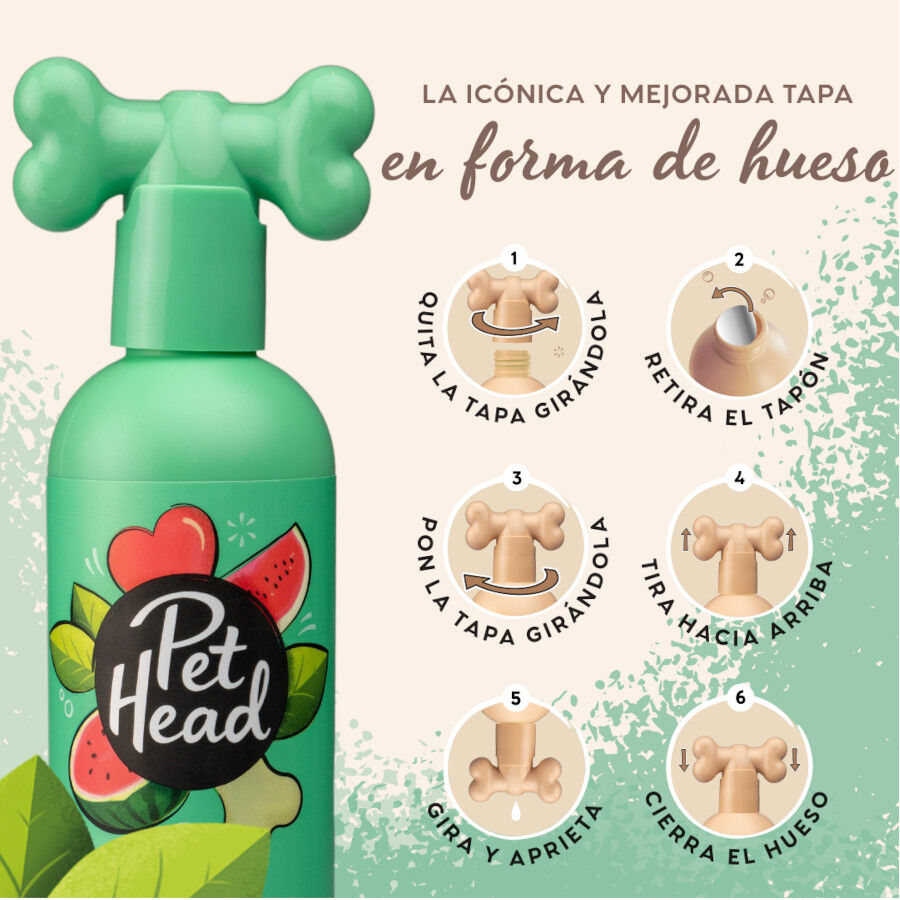 Pet Head Shampoo desembara&ccedil;ador para cachorro de pelos compridos  300ml, , large Imagem n&uacute;mero 3