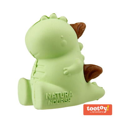Tootoy! Chew Dino Treat mordedor dispensador de snacks para cães