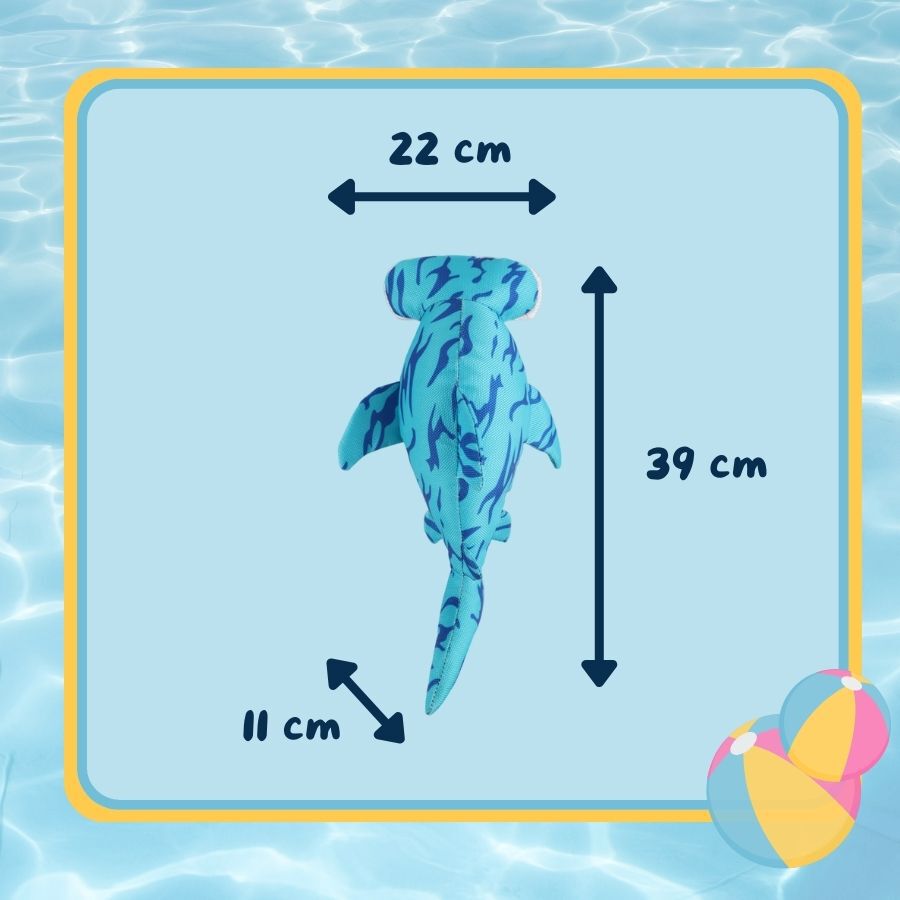 Summer Vibes Floating Hammerhead Brinquedo Flutuante para c&atilde;es, , large Imagem n&uacute;mero 4