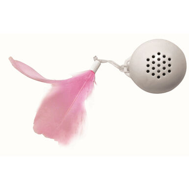 M-Pets Swing Bola Branca e Rosa para gatos
