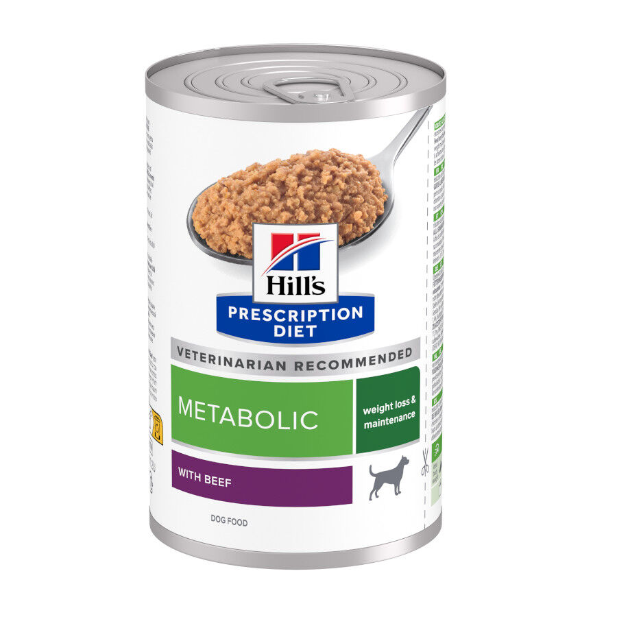 370 g Hill's Prescription Diet Metabolic Lata de carne e vegetais para c&atilde;es, , large Imagem n&uacute;mero 1