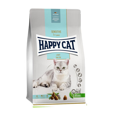 Happy Cat Sensitive Adult Light ração para gatos
