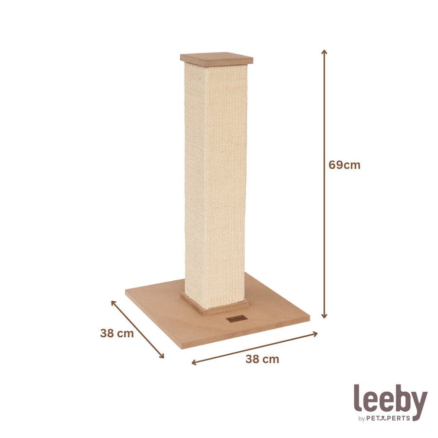 Leeby Vida arranhador de sisal quadrado para gatos, , large Imagem n&uacute;mero 4