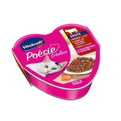 Vitakraft Poésie Vitela terrina em molho para gatos