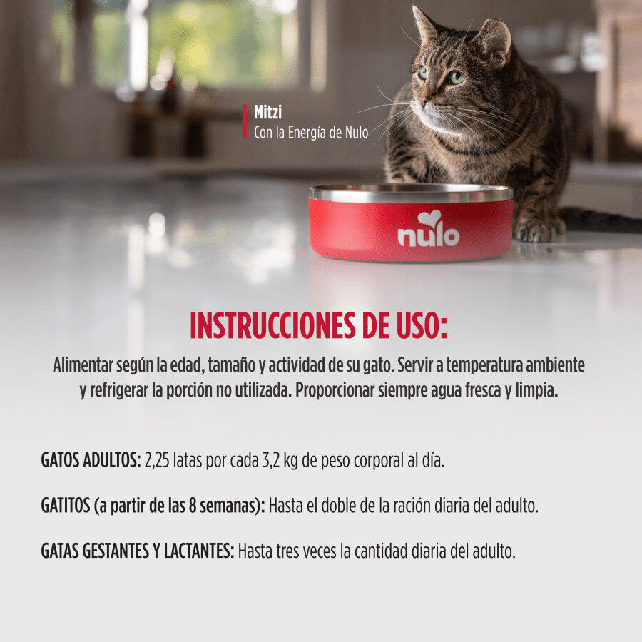 170 g Nulo Flaked Comida h&uacute;mida de Frango com Atum e Salm&atilde;o em lata para gatos, , large Imagem n&uacute;mero 3