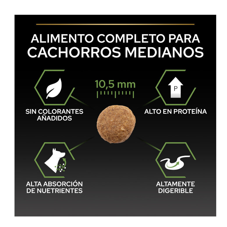 14 kg (12 + 2 kg grátis!) Pro Plan Puppy Medium Frango ração para cachorros,  Imagem número 6 14 kg (12 + 2 kg grátis!) Pro Plan Puppy Medium Frango ração para cachorros, , large Imagem número 6