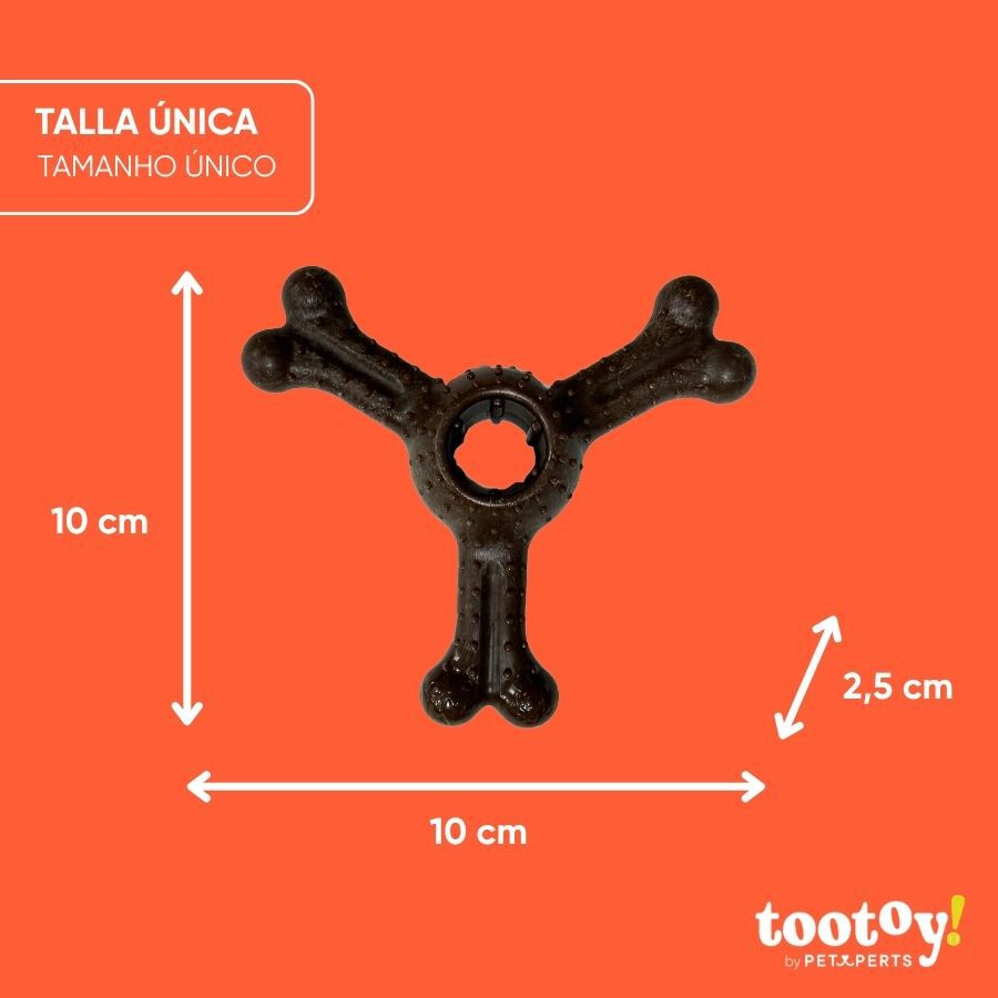 Tootoy! Chew Mordedor Osso de Bisonte para c&atilde;es, , large Imagem n&uacute;mero 3