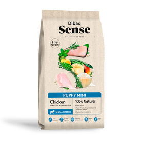 Dibaq Sense Low Grain Puppy Mini Ra&ccedil;&atilde;o de Frango para c&atilde;es