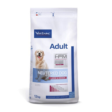 Virbac Adult Neutered Large Medium Hpm ração para cães