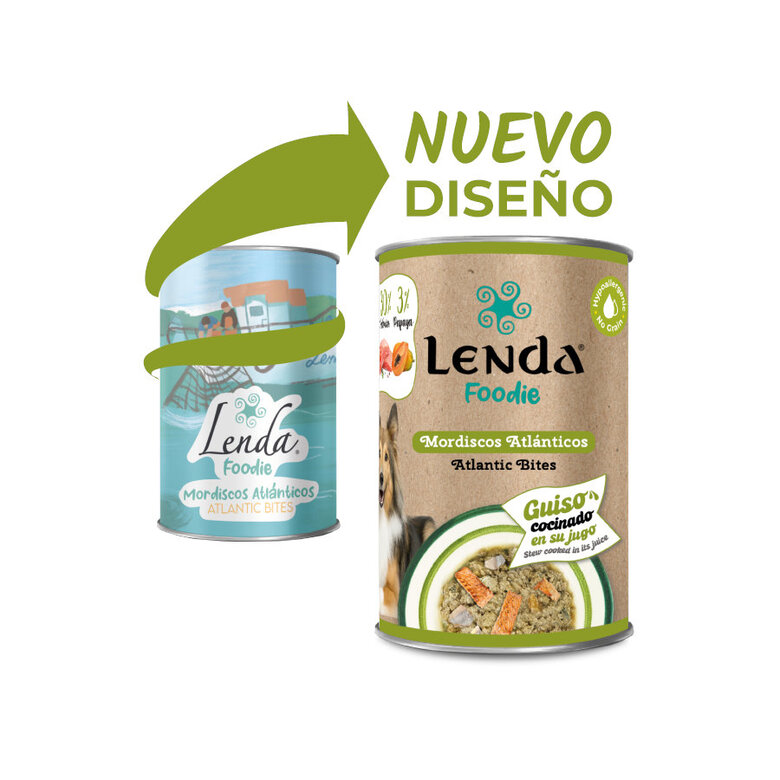 400 g Lenda Atlantic Bites lata para cães,  Imagem número 2 400 g Lenda Atlantic Bites lata para cães, , large Imagem número 2