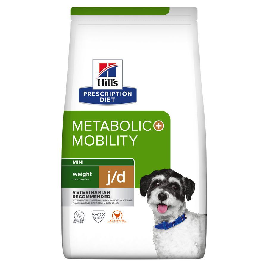 3 kg Hill's Prescription Diet j/d Metabolic + Mobility mini Adult ra&ccedil;&atilde;o para c&atilde;es, , large Imagem n&uacute;mero 1