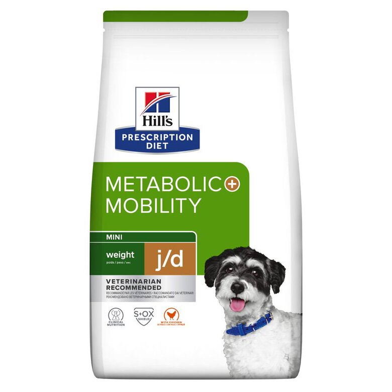 Hill's Prescription Diet j/d Metabolic + Mobility mini Adult ração para cães, , large image number null