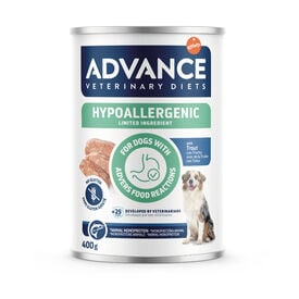 Advance Veterinary Diets Ração úmida para cães com ingredientes limitados hipoalergênicos para truta