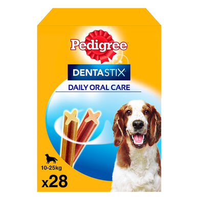Pedigree Snacks Dentários DentaStix para cães de raças médias