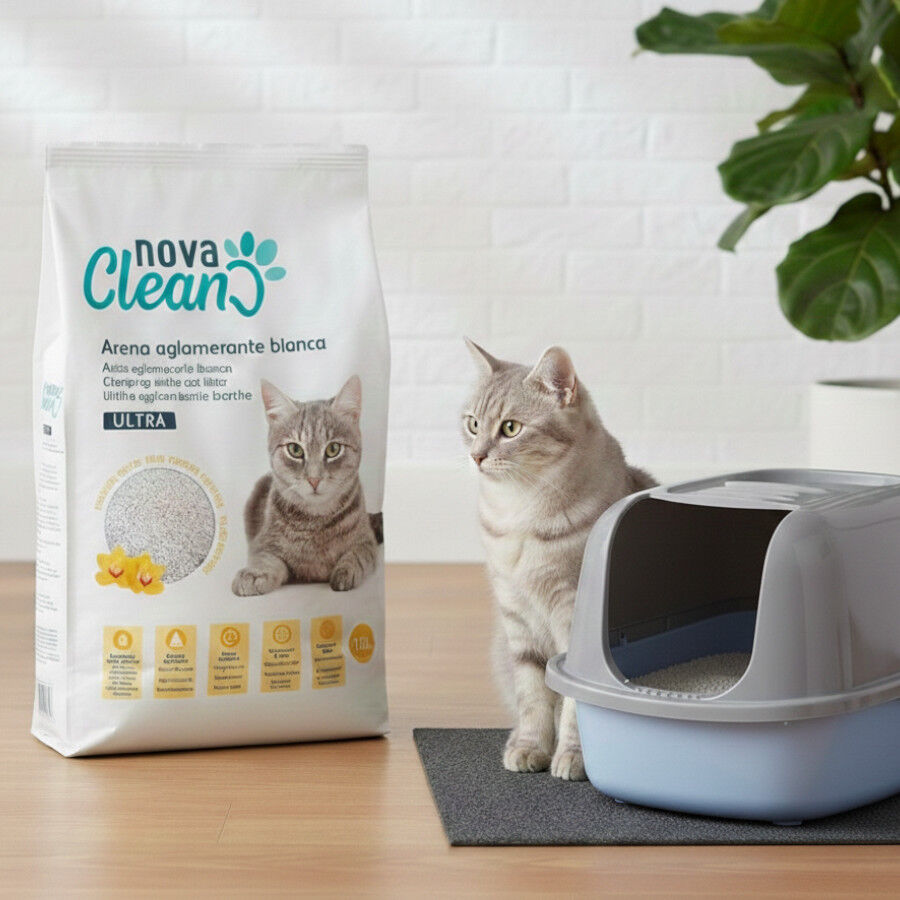 Nova Clean Ultra Areia Aglomerante de Talco para gatos, , large Imagem n&uacute;mero 2
