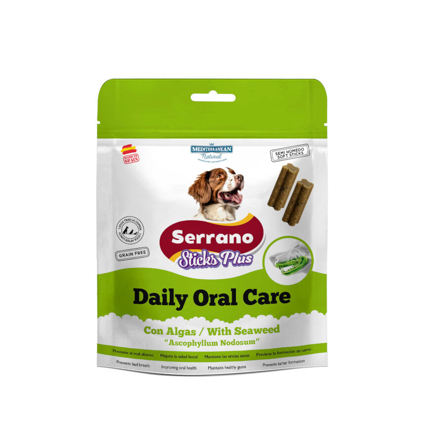 14 sticks Serrano Sticks Functional Daily Oral Care para c&atilde;es, , large Imagem n&uacute;mero 1