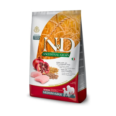 Ração para cães Farmina N&D Ancestral Grain Senior Frango e Romã