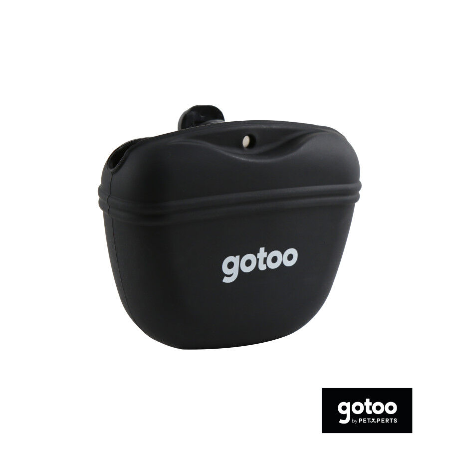 Gotoo Porta Snacks de silicone preto para c&atilde;es, , large Imagem n&uacute;mero 2
