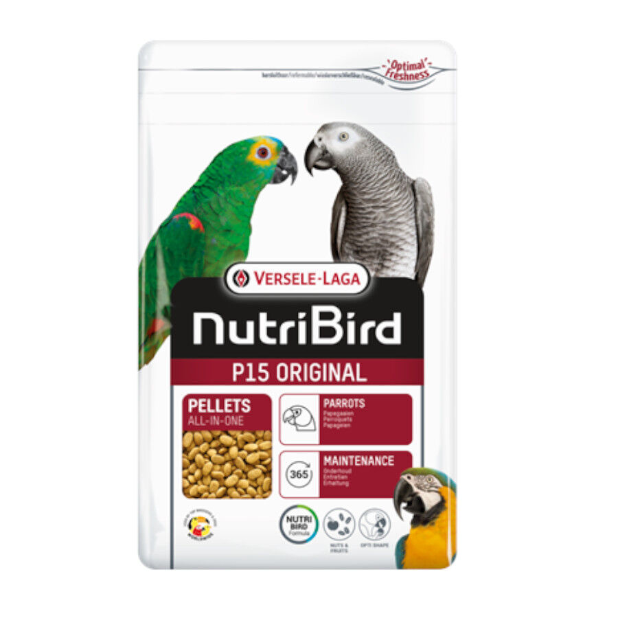 Versele-Laga Nutribird P15 Original ra&ccedil;&atilde;o para papagaios, , large Imagem n&uacute;mero 1