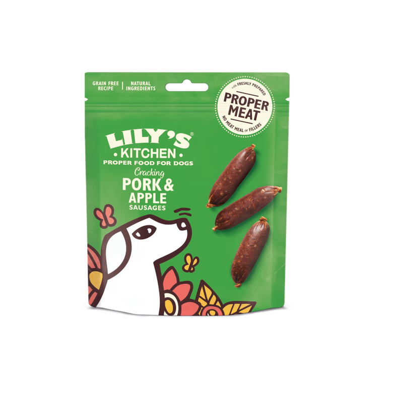 70 g Lily's Kitchen Salsichas de Porco para c&atilde;es, , large Imagem n&uacute;mero 1