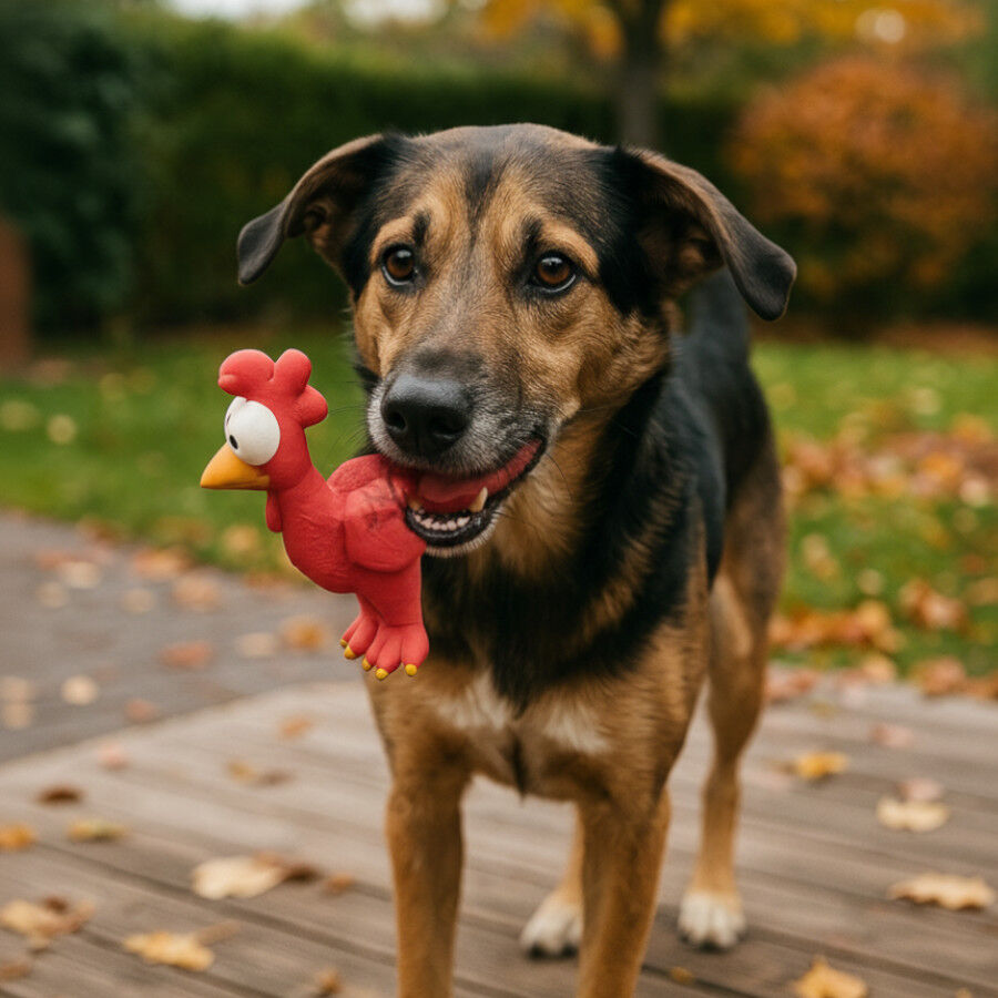 Tootoy! Chew Brinquedo galinha divertida para c&atilde;es, , large Imagem n&uacute;mero 1