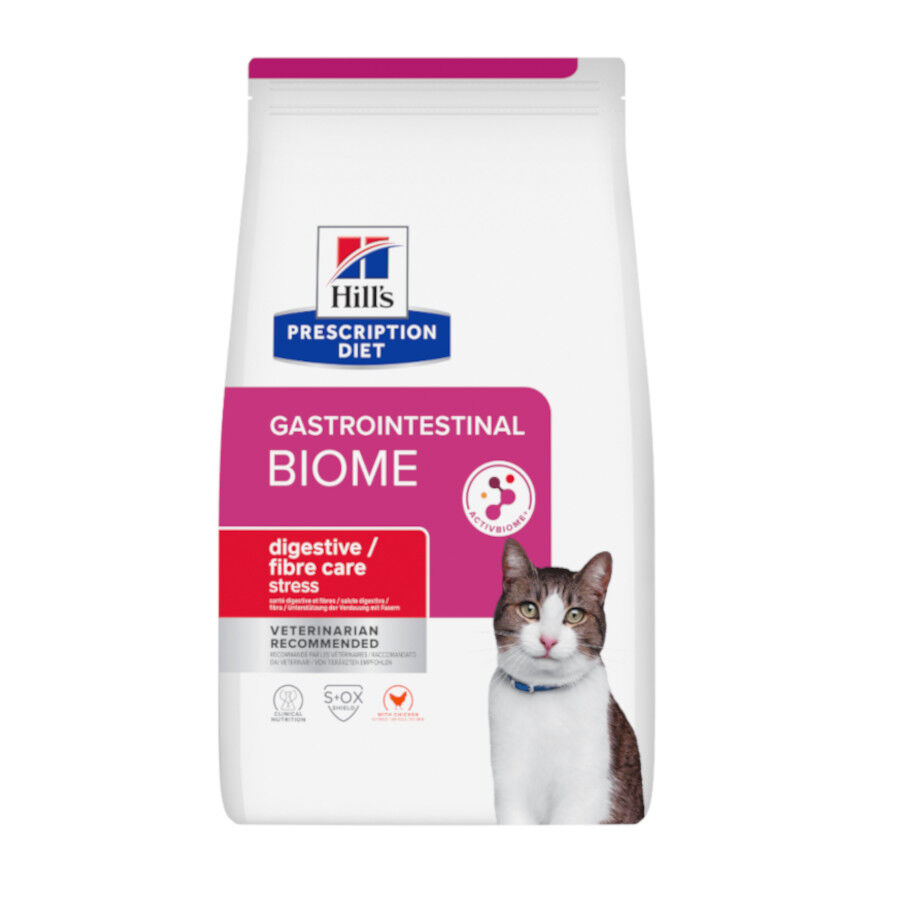 3 kg Hill's Prescription Diet Gastrointestinal Biome Stress para gatos, , large Imagem n&uacute;mero 1