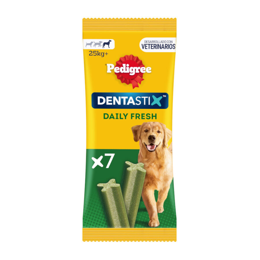 7 sticks Pedigree Dentastix Fresh Snacks Dent&aacute;rios para C&atilde;es Grandes, , large Imagem n&uacute;mero 1