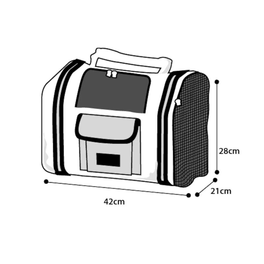 Flamingo Smart Bag bolsa transport&iacute;n para mascotasFlamingo Smart Bag bolsa transport&iacute;n para mascotas Imagem n&uacute;mero 2