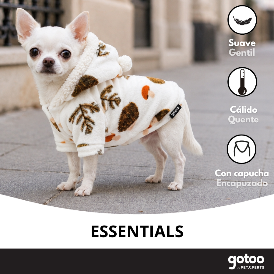 Gotoo Camisola Polar com Padr&atilde;o de Ouri&ccedil;os para c&atilde;es, , large Imagem n&uacute;mero 6