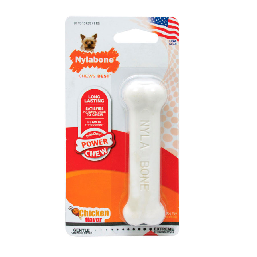 Nylabone Dura Chew Wolf osso mordedor de nylon para c&atilde;es , , large Imagem n&uacute;mero 1