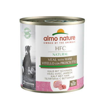 Almo Nature HFC Vitela e Presunto lata para cães