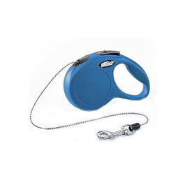 Flexi New Classic Trela Extensivel azul para gatos