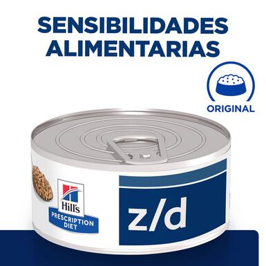 Hill's Prescription Diet Food Sensitive lata z/d para gatos