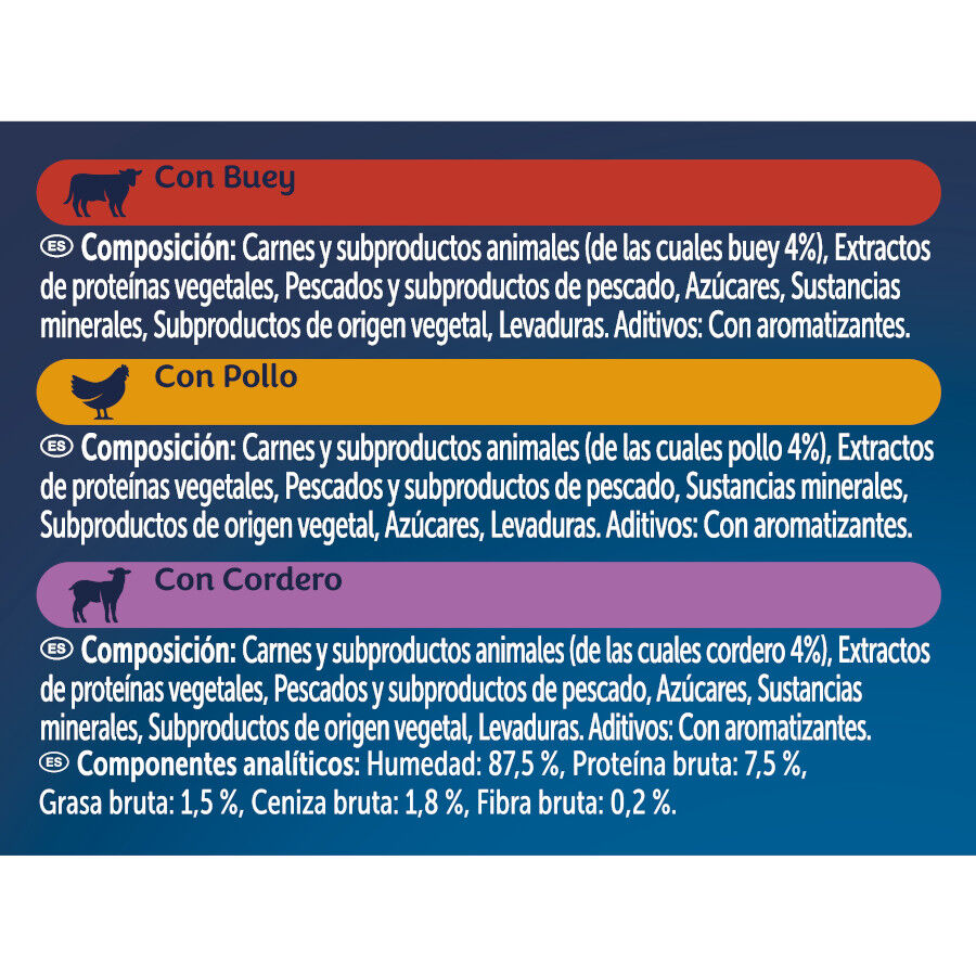 6 x 48 g Felix Cat Sopa de Buey, Pollo y Cordero para gatos, , large Imagem n&uacute;mero 5