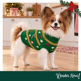 Wonder Christmas Camisola de Natal para c&atilde;es