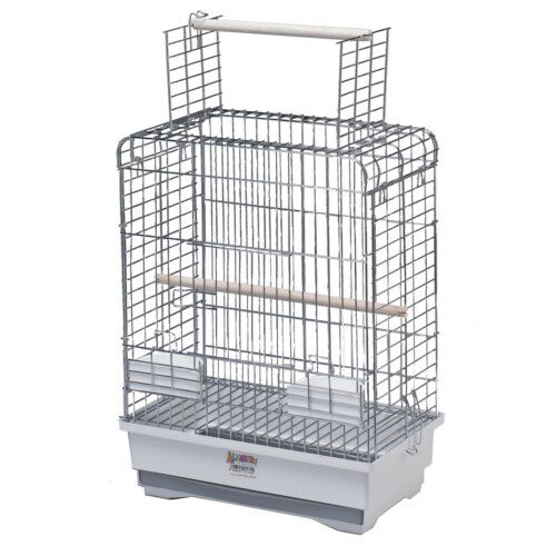 Alamber Cromo jaula agaporni para agapornis Imagem n&uacute;mero 1