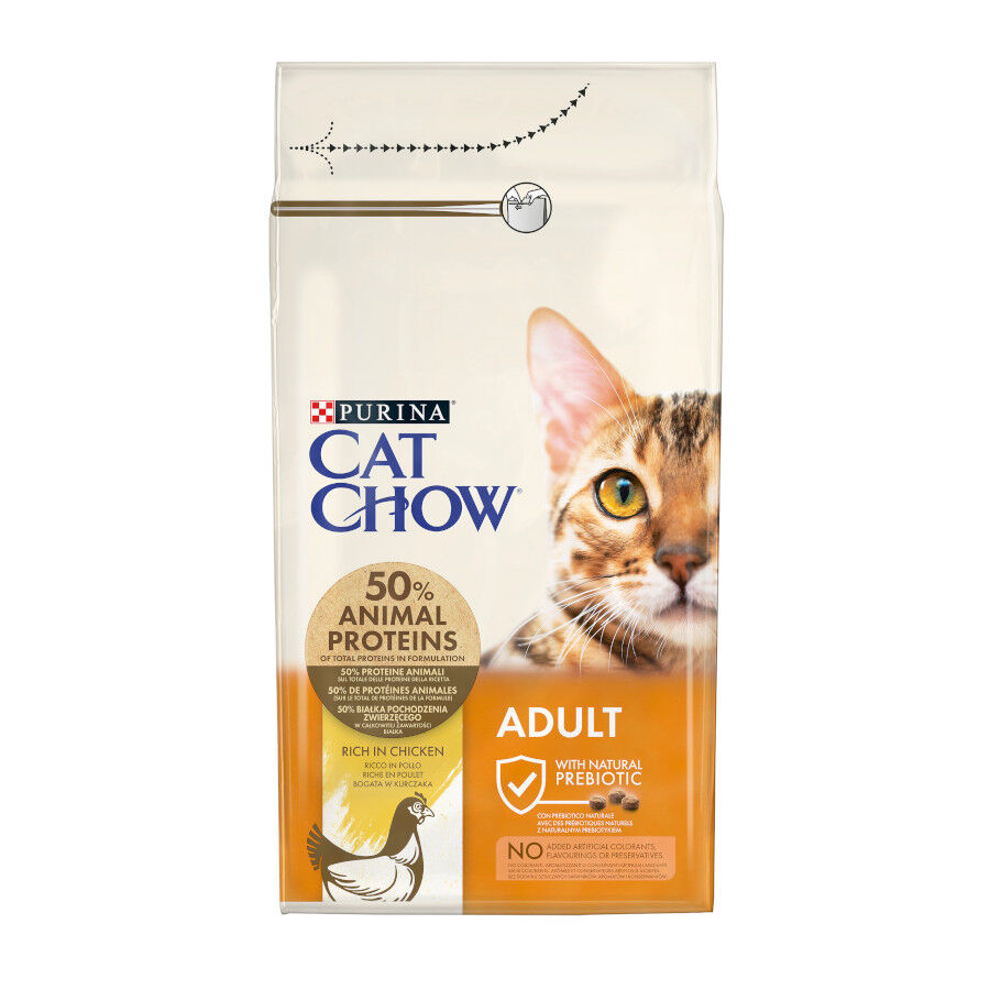 1.5 kg Cat Chow Adulto Frango ra&ccedil;&atilde;o para gatos, , large Imagem n&uacute;mero 1