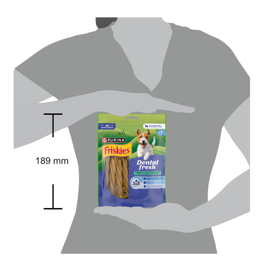 7 sticks Purina Snacks dentais Friskies Small Dental Fresh para c&atilde;es , , large Imagem n&uacute;mero 3