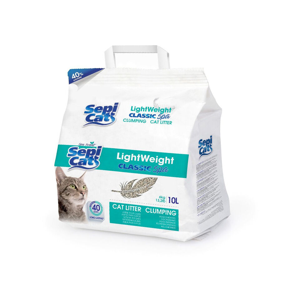 10 L Sepicat LightWeight Classic Spa Areia Aglomerante para gatos, , large Imagem n&uacute;mero 1