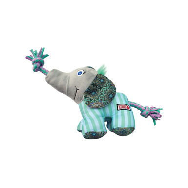 Kong Knots Carnival Elefante de peluche para cães