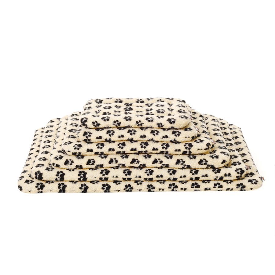 Leeby Colch&atilde;o macio com estampado de patas para c&atilde;es, , large Imagem n&uacute;mero 3